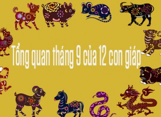 Tổng quan tháng 9 của 12 con giáp: Người tuổi Dậu bắt đầu áp lực, tuổi Tỵ tài lộc hanh thông, tuổi Thìn, Hợi, Sửu cần thận trọng trong đầu tư