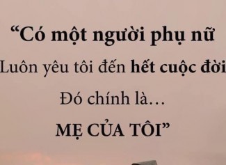 “...... CHO MẸ GỌI ĐIỆN, ĐỂ NÓI CHUYỆN VỚI CON…!”