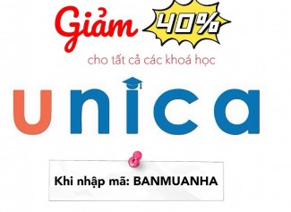 KHÓA HỌC ONLINE UNICA UY TÍN NHẤT VIỆT NAM